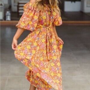 Spell Last Drinks midi dress XL, NWOT never worn